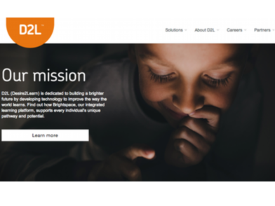 學(xué)習管理系統(tǒng)Desire2Learn獲8500萬美金B(yǎng)輪融資